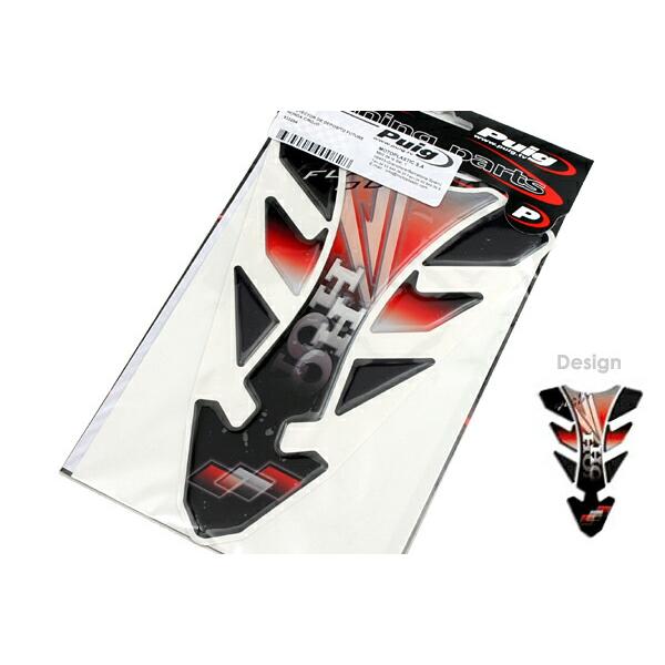 Puig（プーチ） Puig 5634R TANK PADS FUTURE [汎用] HONDA [ RED