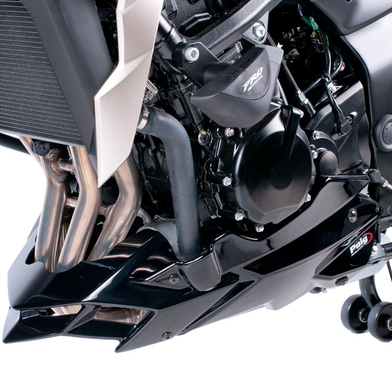 ボディなど Puig（プーチ） Puig 5682J ENGINE-SPOILER [MATT BLACK] SUZUKI