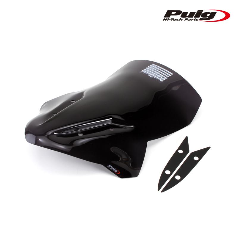 Puig 5895F TOURING SCREEN [DARK SMOKE] SUZUKI DL650 V-STROM (12-16) DL650XT V-STROM (15-16) プーチ スクリーン カウル スズキ Vストローム_3