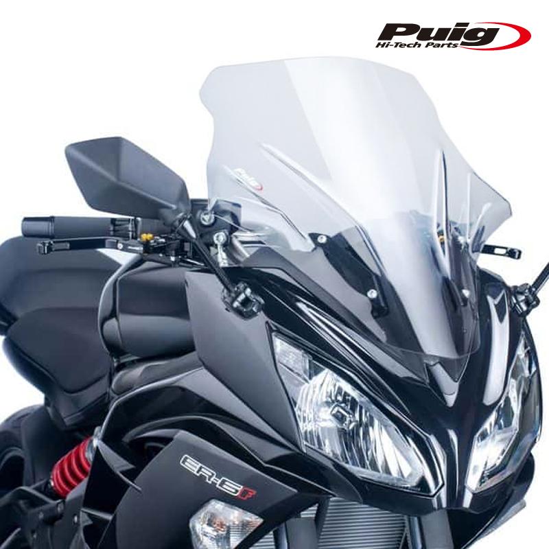 ren様確認用 Puig（プーチ） Puig 5998W RACING-SCREEN [CLEAR] Kawasaki Ninja400
