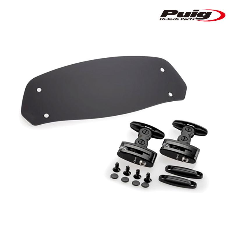 Puig（プーチ） Puig 6320F MULTI-ADJUSTABLE VISOR CLIP-ON [DARK