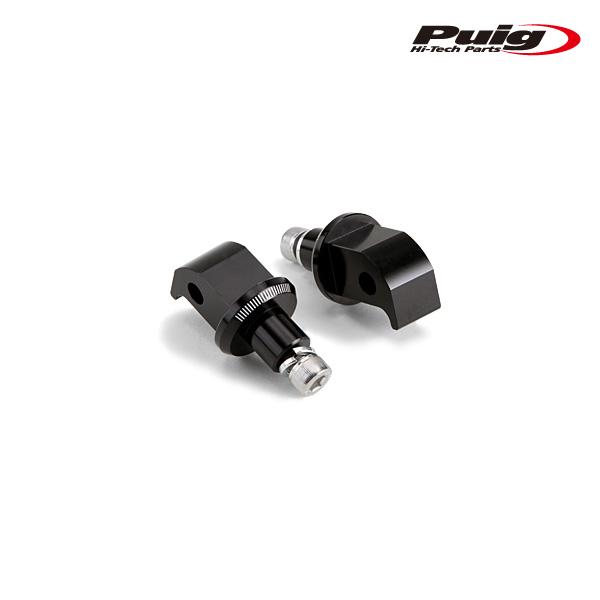 専用品　セット販売 Puig（プーチ） Puig 6357N ADAPTOR PASSENGER FOOTPEG HONDA/YAMAHA