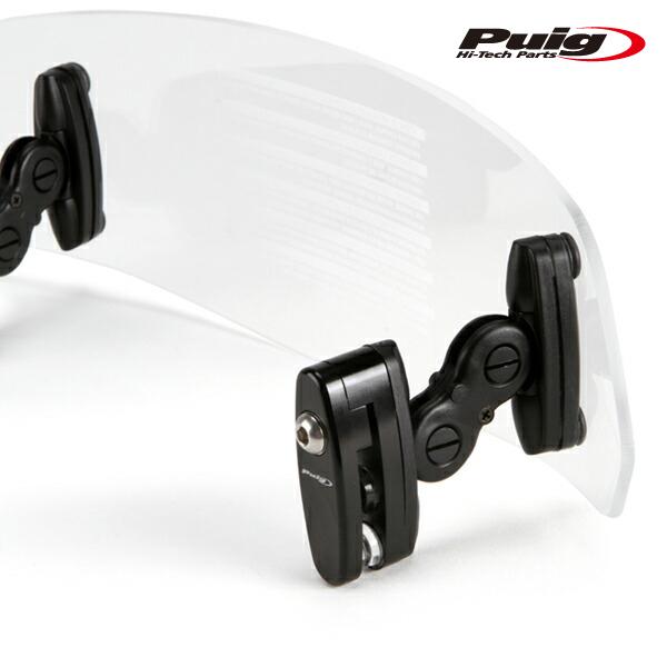 Puig 6375W MULTI-ADJUSTABLE VISOR CLIP-ON [CLEAR] プーチ 多段調整バイザー_1