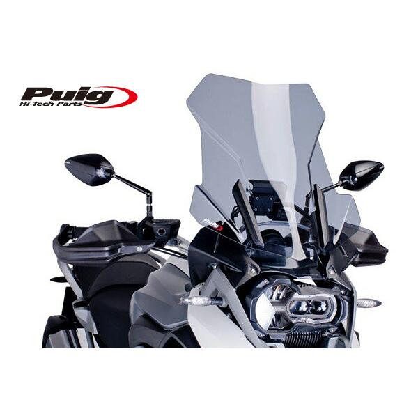 Puig 6486H SCREEN TOURING [SMOKE] BMW R1200GS/ADVENTURE/RALLYE/EXCLUSIVE/R1250GS/ADVENTURE/HP/RALLYE プーチ スクリーン カウル｜rambutan｜02