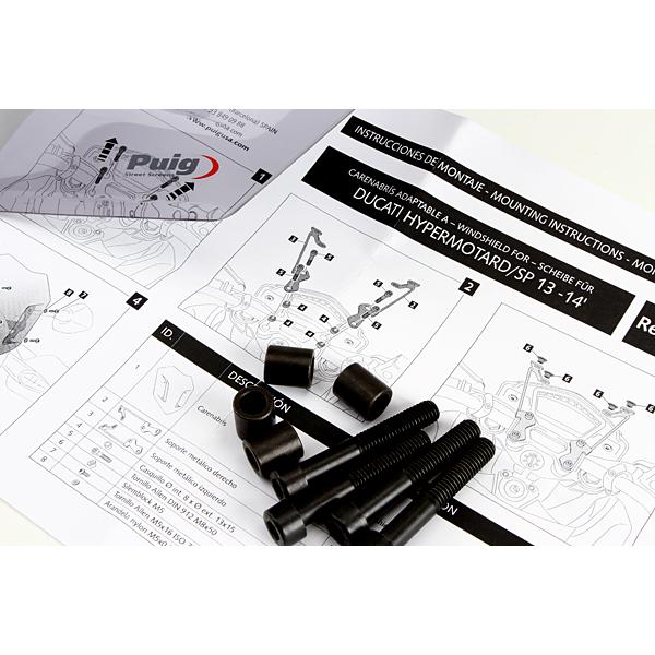 Puig 6489H NEW GENERATION [SMOKE] HYPERMOTARD SP (1315