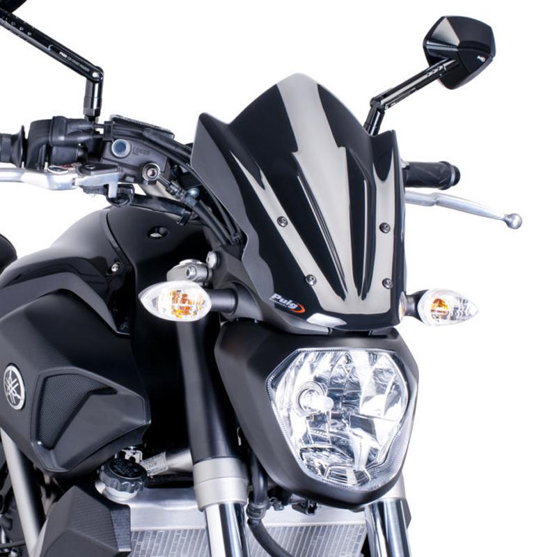 Puig 7015N NEW GENERATION SPORT [BLACK] YAMAHA MT-07 (14-17) FZ-07