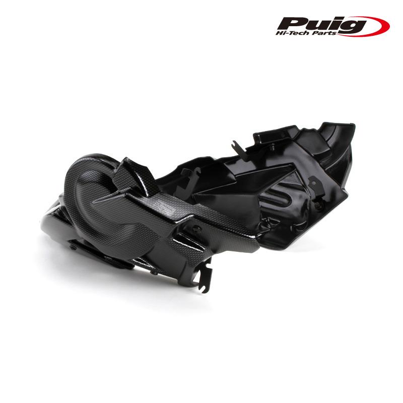 Puig 7022C ENGINE-SPOILER [CARBON PRINT] YAMAHA MT-07/TRACER/TRACER 700/GT/FZ-07 (14-20) プーチ アンダーカウル_3