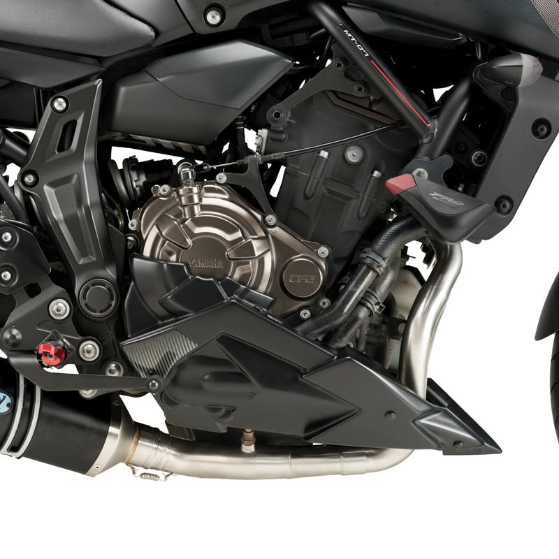 Puig（プーチ） Puig 7022J ENGINE-SPOILER [MATT BLACK] YAMAHA MT-07