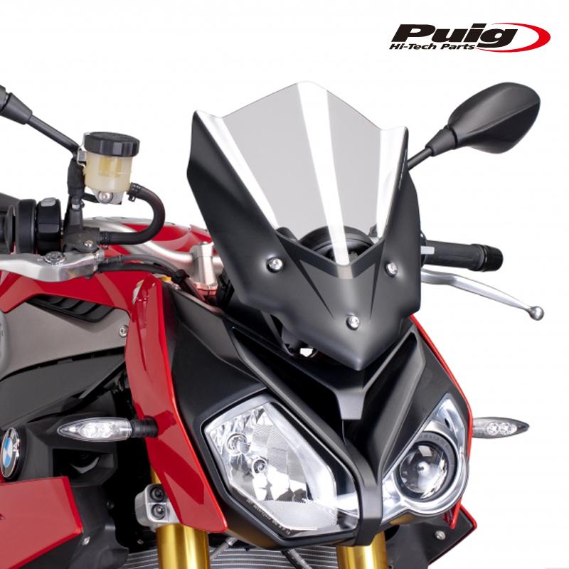 プーチ（Ｐｕｉｇ）◆スクリーン ◆ＢＭＷ Ｓ１０００Ｒ（２０２１～）◆中古 Puig（プーチ） Puig 7040W RACING-SCREEN [CLEAR] BMW S1000R (14-18