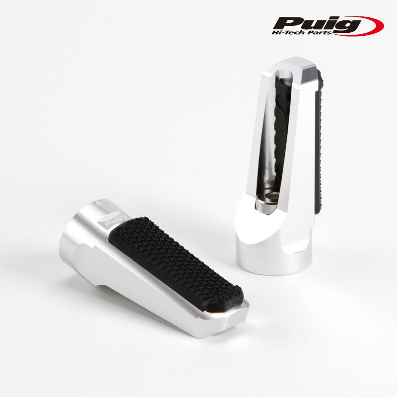 Puig（プーチ） Puig 7318P SPORT FOOTPEGS [SILVER] ステップバー