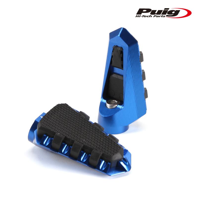 mmです。 Puig（プーチ） Puig 7319A TRAIL FOOTPEGS [BULE] ステップバー