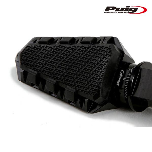 Puig（プーチ） Puig 7319N TRAIL FOOTPEGS [BLACK] ステップバー