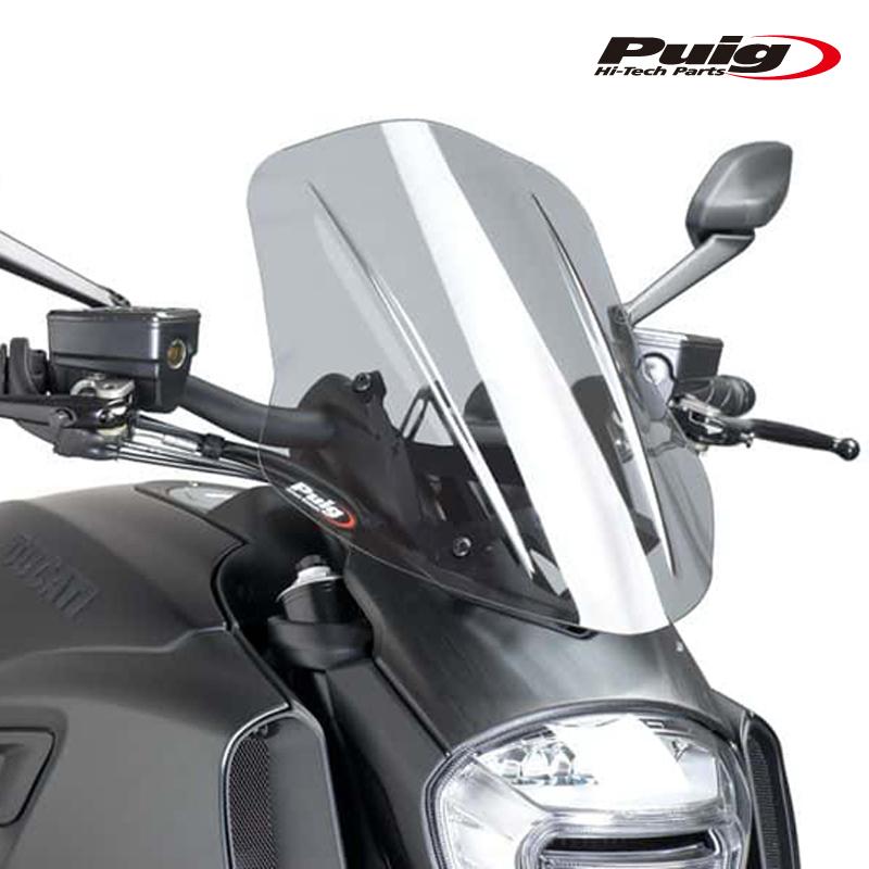 Puig（プーチ） Puig 7570H NEW GENERATION ADJUSTABLE [SMOKE] DUCATI