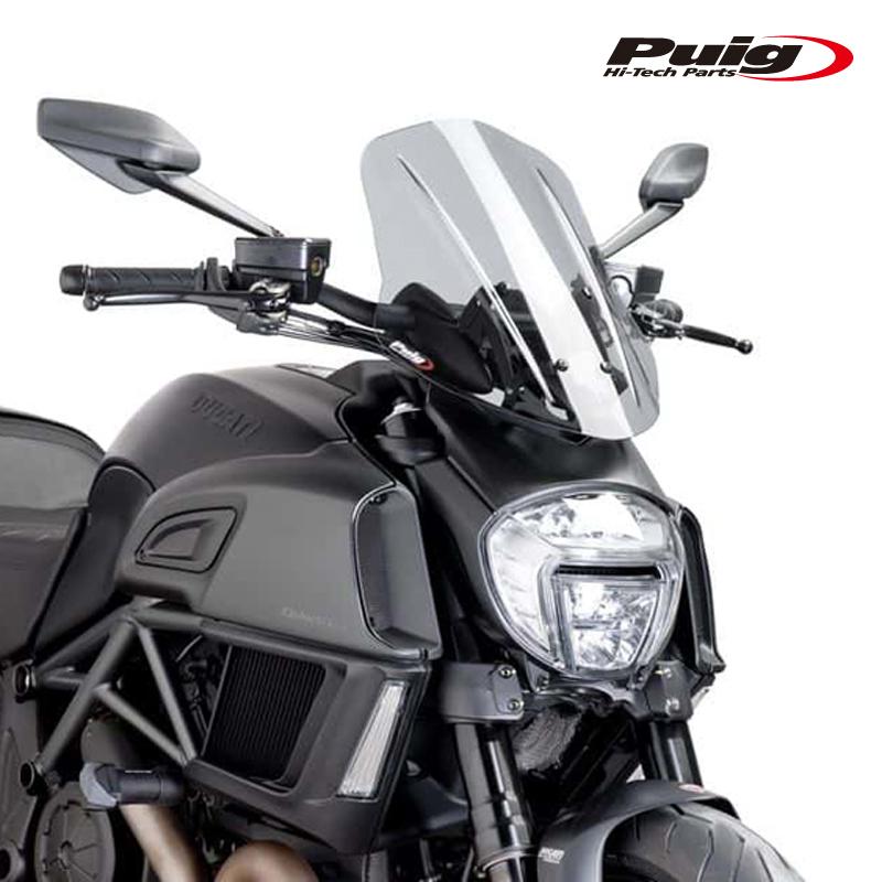 Puig（プーチ） Puig 7570H NEW GENERATION ADJUSTABLE [SMOKE] DUCATI