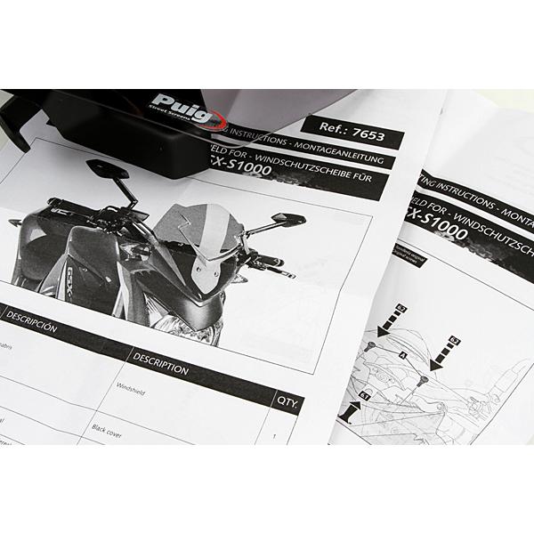 Puig（プーチ） Puig 7653H NEW GENERATION SPORT [SMOKE] SUZUKI GSX