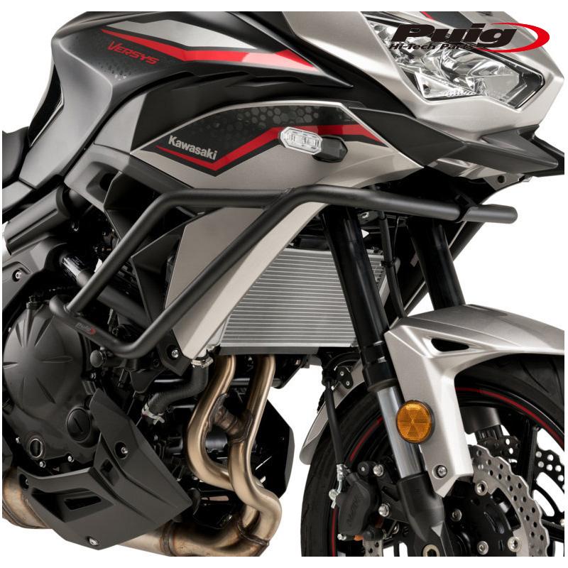Puig（プーチ） Puig 7773N ENGINE GUARDS [BLACK] Kawasaki VERSYS