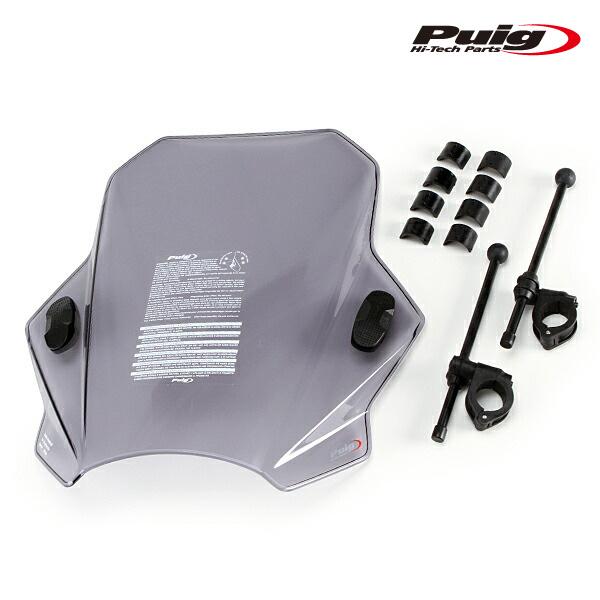 Puig（プーチ） Puig 8088H WINDSHIELD BAT [SMOKE] 汎用 CB125R