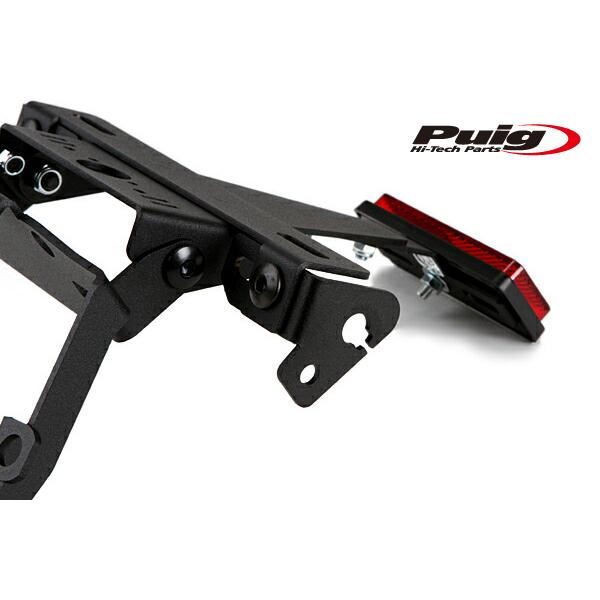 Puig 8541N LICENSE SUPPORTS BMW R1200R (15-18) R1200RS (15-18) R1250R (19-23) R1250RS (19-23) プーチ フェンダーレス BMW LICENSE SUPPORTS Puig R1200R R1200RS R1250R R1250RS ライセンス 付属 2018年式 2023年式