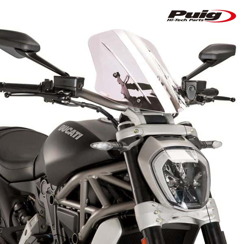 B*K様 Puig Xdiavel xディアベル　シールド Puig（プーチ） Puig 8922W NEW GENERATION RETROVISION [CLEAR