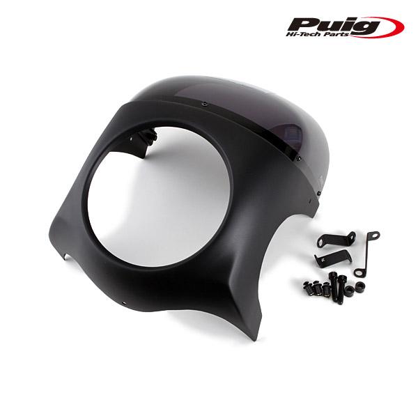 Puig 8934F RETRO SEMI FAIRING [DARK SMOKE] YAMAHA XSR900 (16-21 