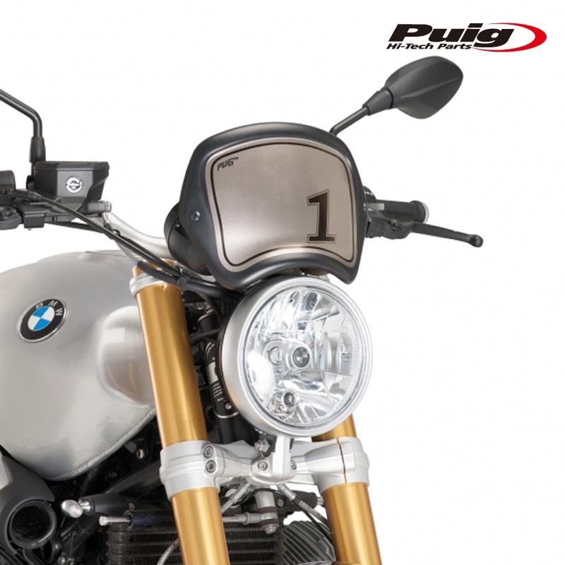 かず Puig（プーチ） Puig 9167J FRONT PANEL [MATT BLACK] BMW R nine T(14