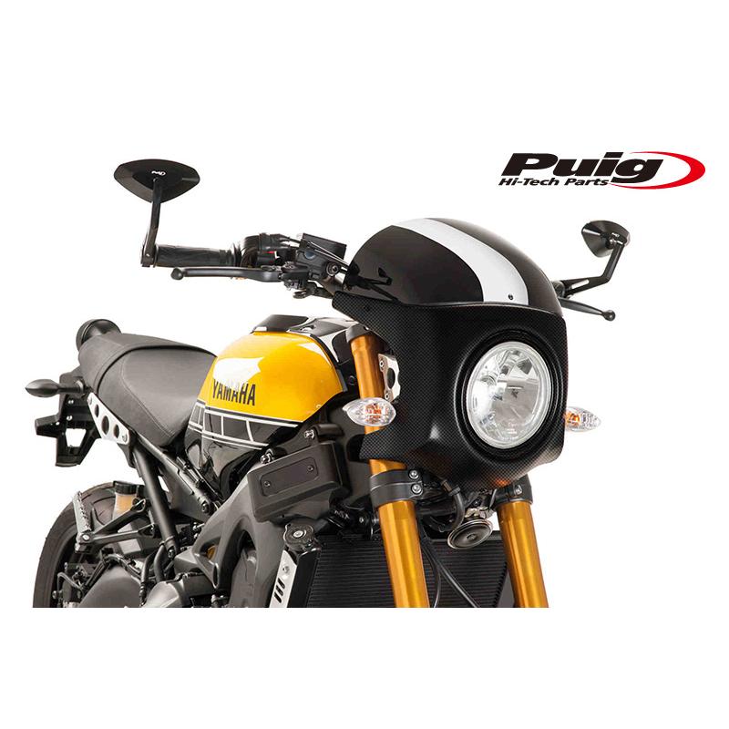 Puig 9188N RETRO SEMI FAIRING [CARBON PRINT/BLACK] YAMAHA XSR900 