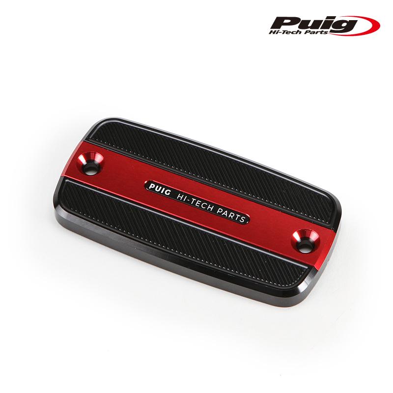 バイク Puig Clutch Fluid Tank Cap Red | 21874R
