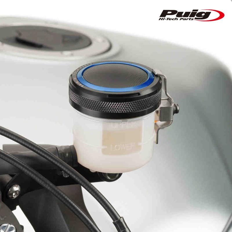 ま Puig（プーチ） Puig 9264A BRAKE FLUID TANK CAP [BLUE] BMW M1000RR