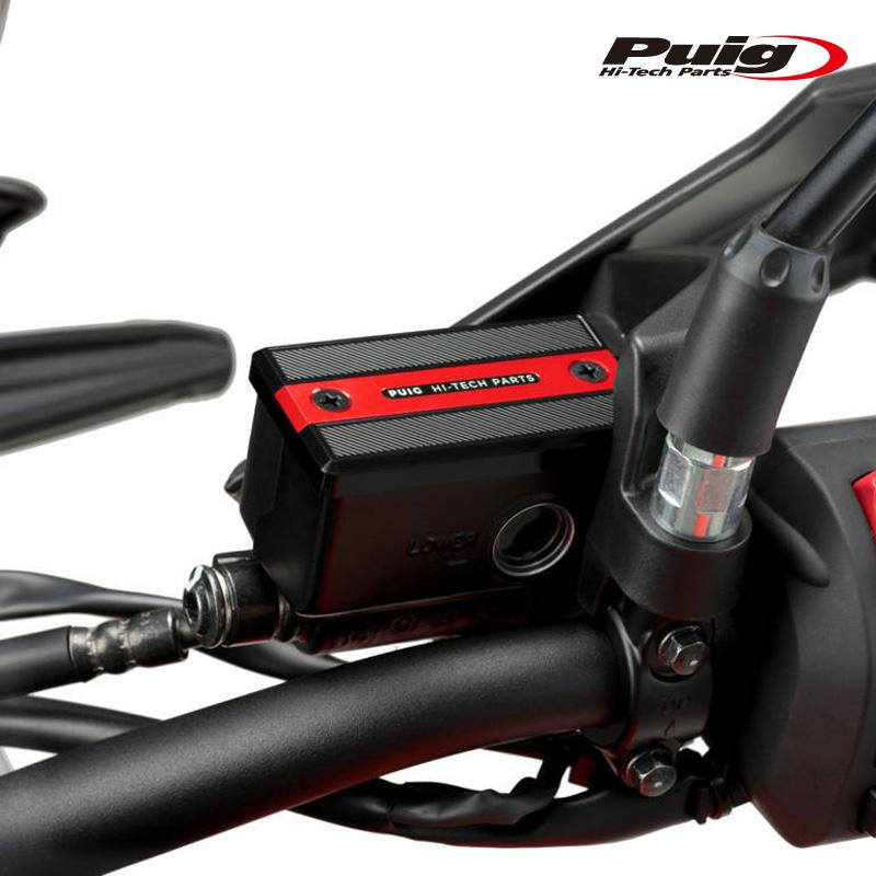 Puig（プーチ） Puig 9270R BRAKE-CLUTCH FLUID TANK CAP [RED] SUZUKI