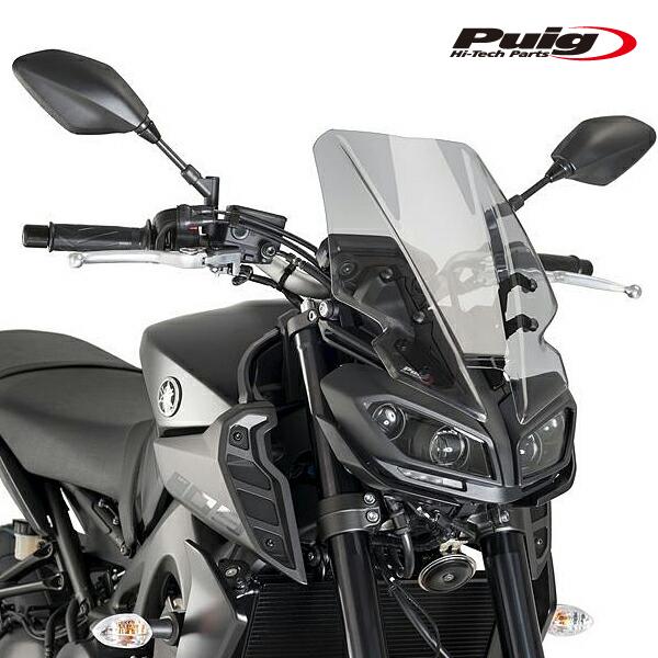 Puig 9377H NEW GENERATION TOURING [SMOKE] YAMAHA MT-09 (17-20) MT 
