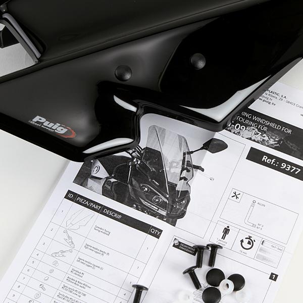 Puig（プーチ） Puig 9377N NEW GENERATION TOURING [BLACK] YAMAHA MT