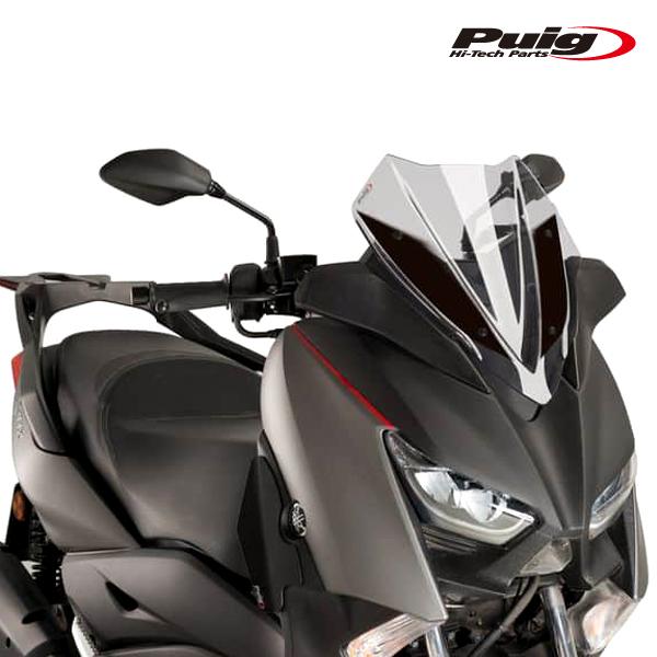 Puig 9474H SCREEN V-TECH SPORT [SMOKE] YAMAHA X-MAX 125/TECH MAX/X 