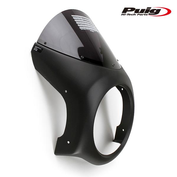Puig（プーチ） Puig 9595F RETRO SEMI FAIRING [DARK SMOKE] Kawasaki
