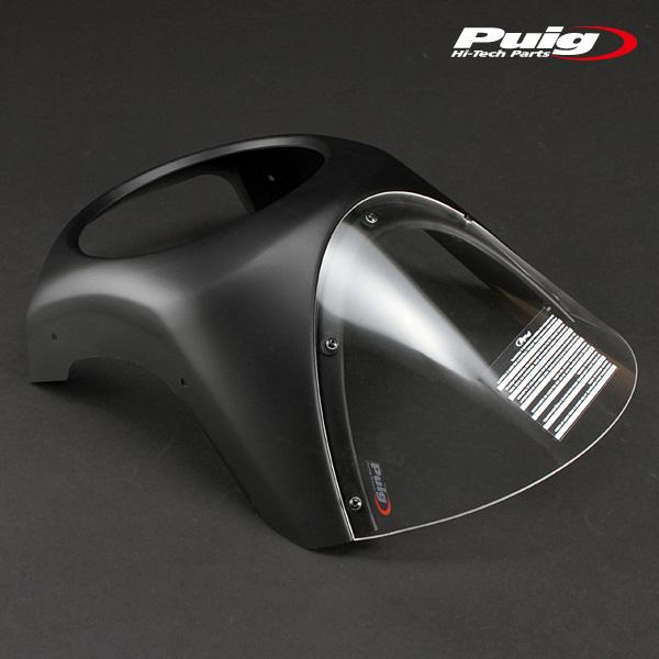 Puig（プーチ） Puig 9595W RETRO SEMI FAIRING [CLEAR] Kawasaki