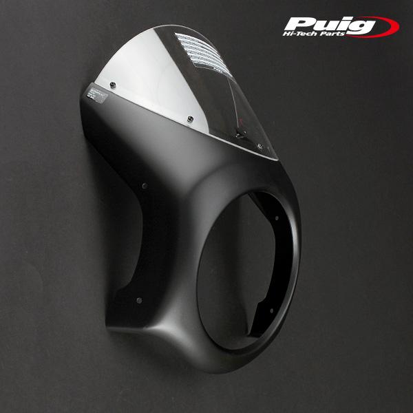 Puig（プーチ） Puig 9595W RETRO SEMI FAIRING [CLEAR] Kawasaki