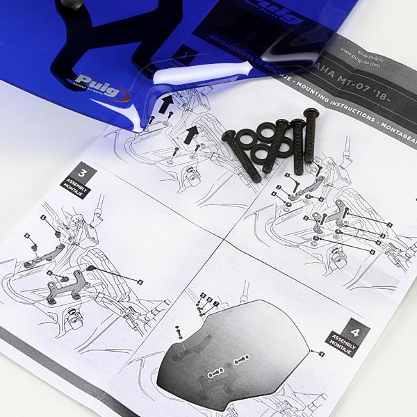Puig（プーチ） Puig 9667A NEW GENERATION TOURING [BLUE] YAMAHA MT
