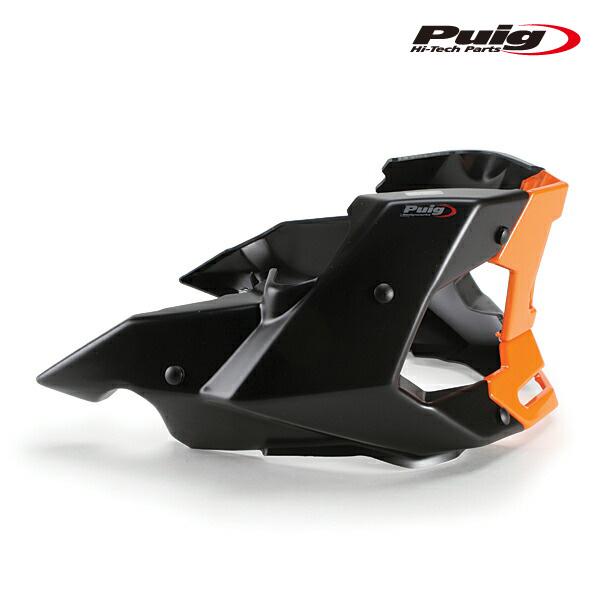 Sabot Moteur Puig Noir Mat 9669J - Pour KTM 790 Duke 2018-2021 Et 890 Duke 2020-2022