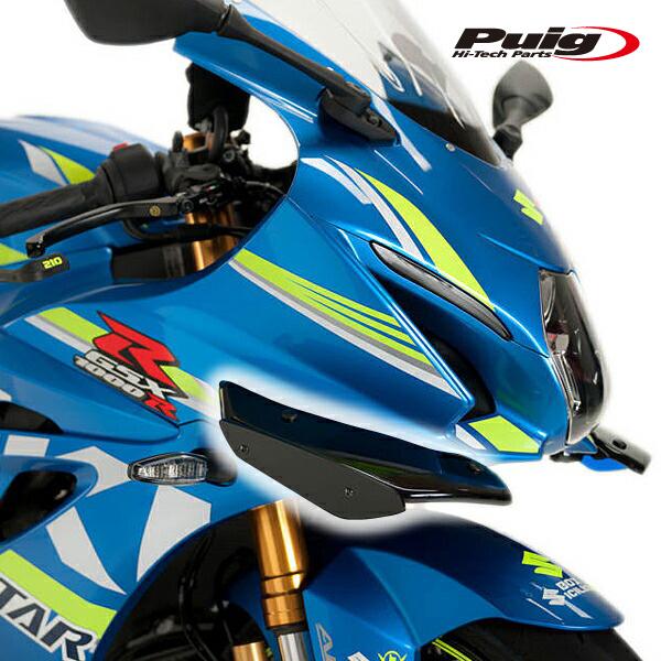 Puig（プーチ） Puig 9738N SIDE SPOILER WINGLET [BLACK] SUZUKI GSX