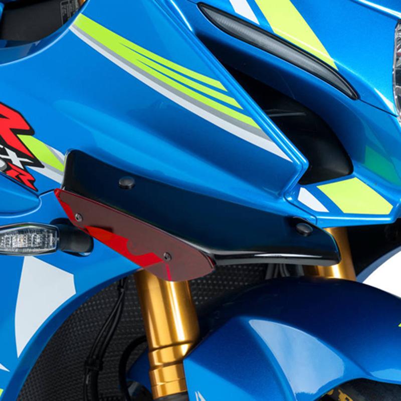 Puig（プーチ） Puig 9738R SIDE SPOILER WINGLET [RED] SUZUKI GSX