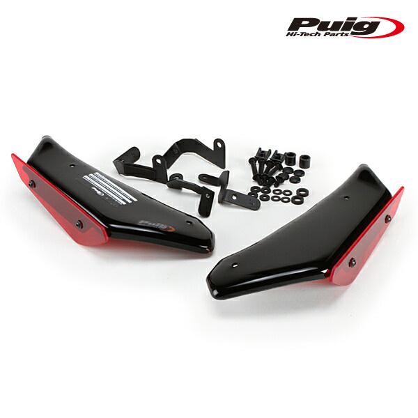 Puig（プーチ） Puig 9738R SIDE SPOILER WINGLET [RED] SUZUKI GSX
