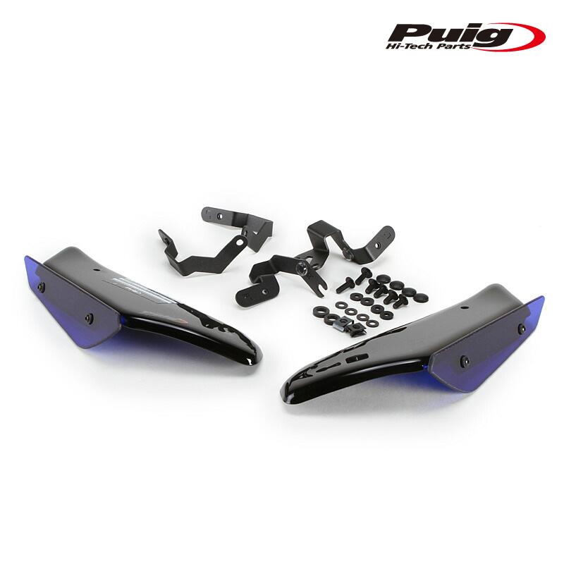 Puig（プーチ） Puig 9766A SIDE SPOILER WINGLET [BLUE] YAMAHA YZF