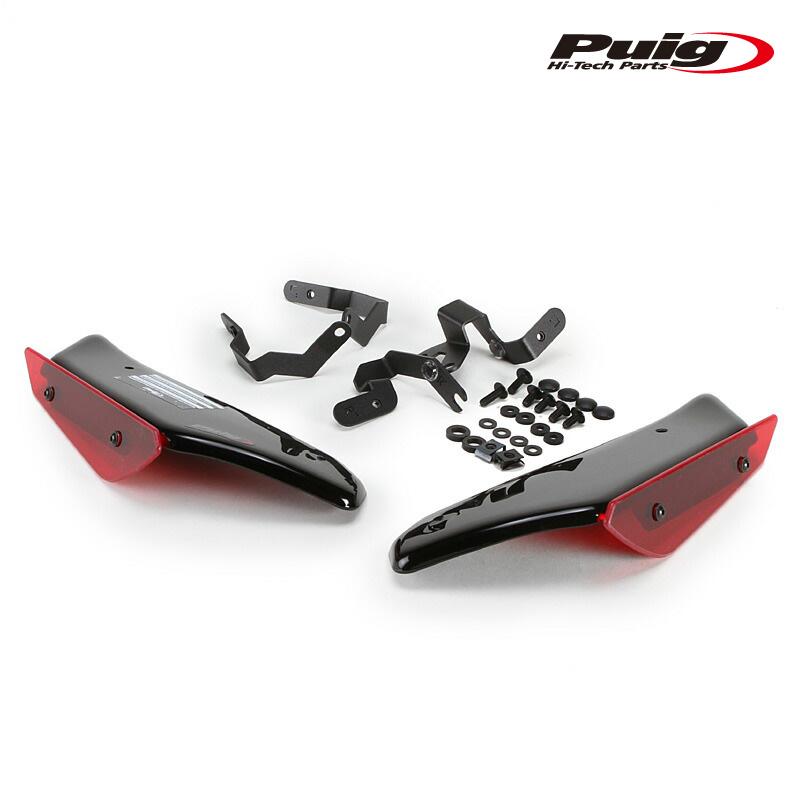 Puig（プーチ） Puig 9766R SIDE SPOILER WINGLET [RED] YAMAHA YZF-R1