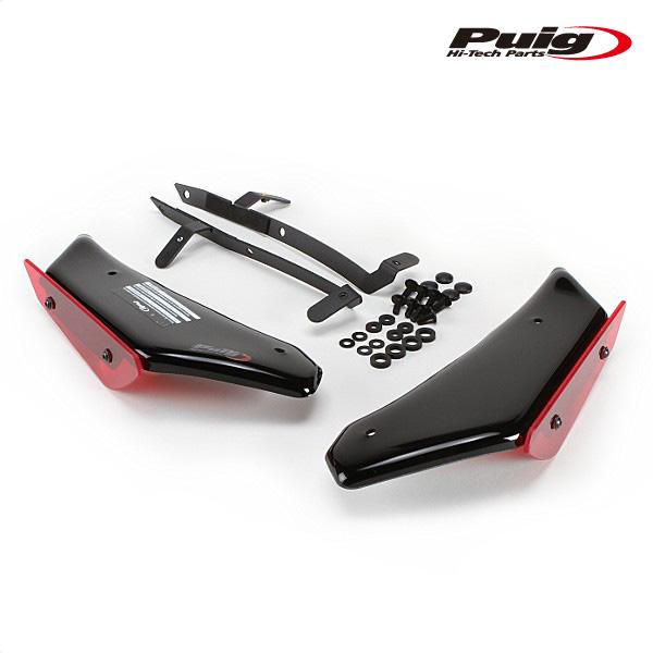 Puig（プーチ） Puig 9767R SIDE SPOILER WINGLET [RED] BMW S1000RR