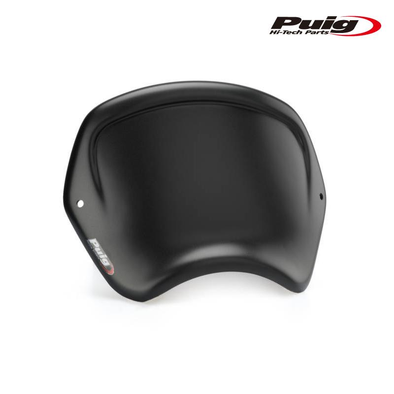Puig 9768J FRONT PANEL [MATT BLACK] HONDA CB1000R (18-20) CB650R (19-23) プーチ フロントパネル ゼッケンプレート_1