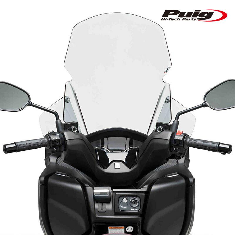 Puig 9973W SCREEN V-TECH LINE TOURING [CLEAR] SUZUKI BURGMAN 400 (17-25) プーチ スクリーン カウル_2