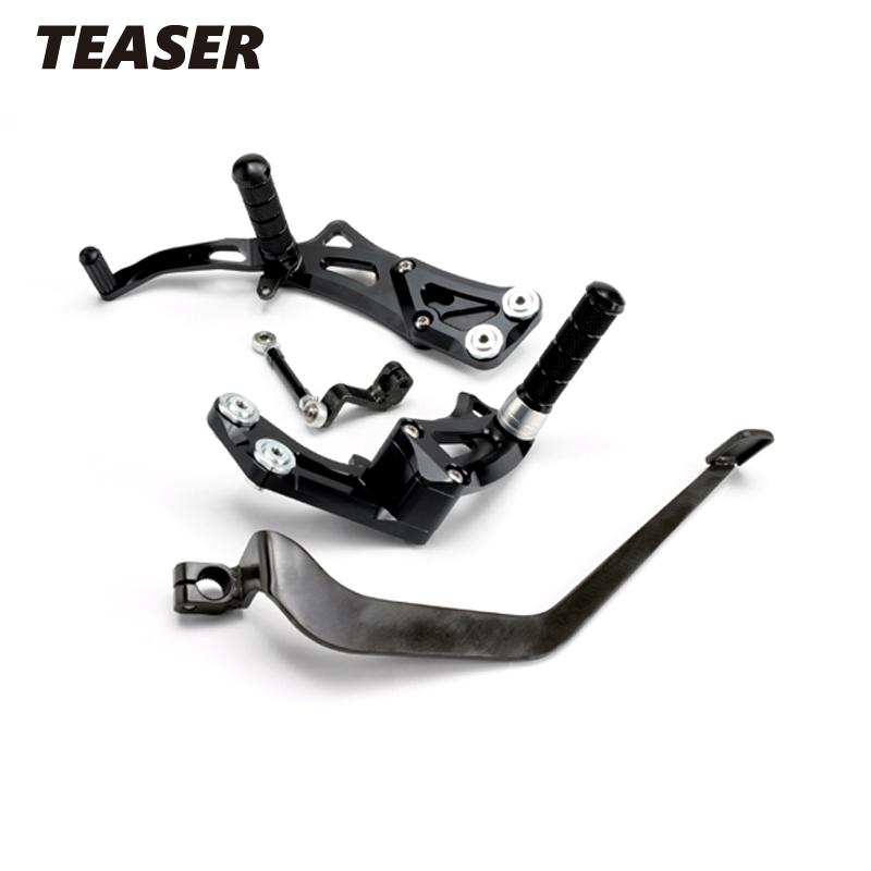 TEASER [A2J2K] ティーザー ステップ BLACK SR400/SR500 (ミッドスタイル)アルミの画像