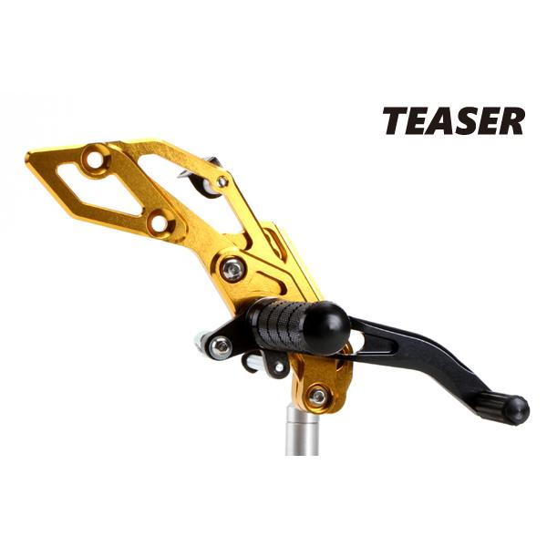 TEASER [A4B2G] ティーザー ステップ[GD/T-2/6ポジ] ZRX1200R/1200S/ZRX1100/1100 2の画像