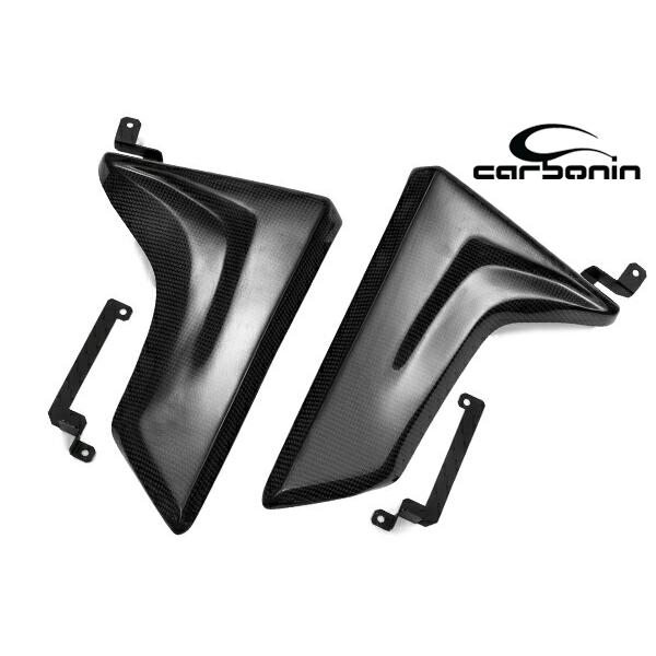 Carbonin CY15345カーボン ラジエターサイドカバー YAMAHA MT-09(14-16