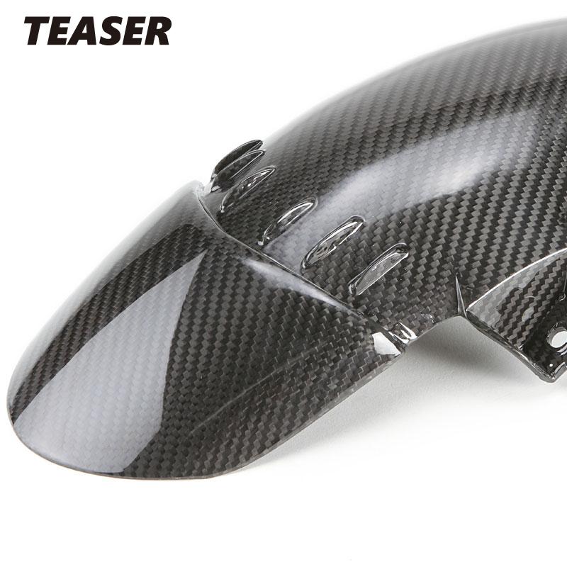 TEASER FFB05G FRONT FENDER [DRY CARBON HG] BMW S1000XR (20-21) ティーザー カーボン フロント フェンダー