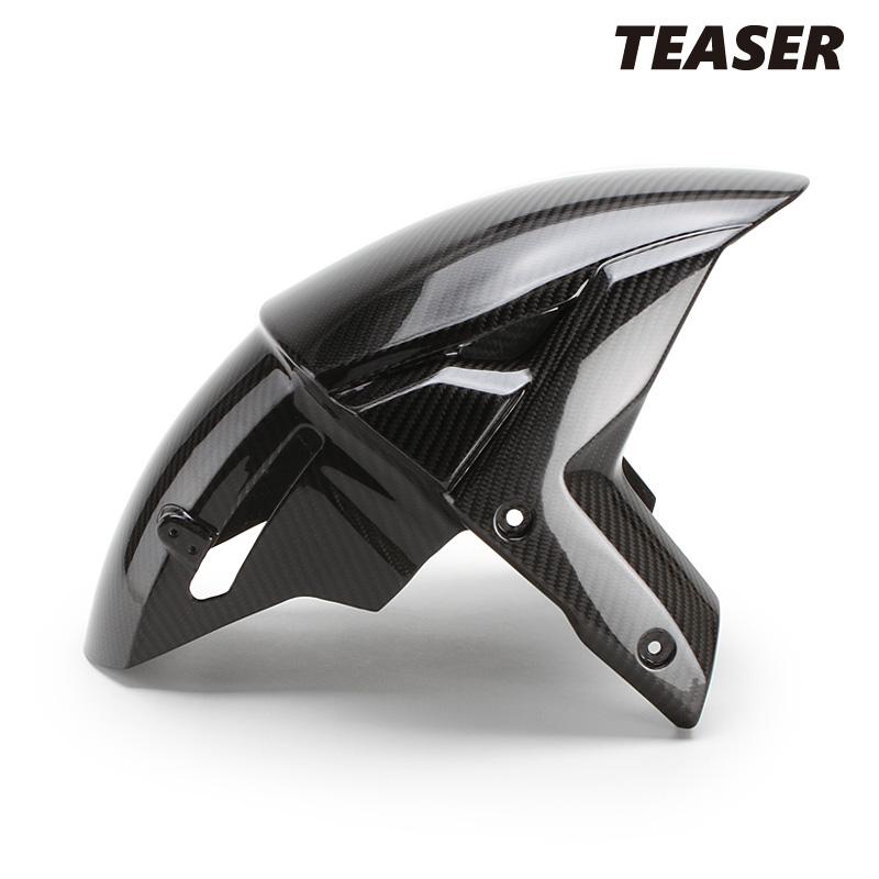 TEASER FFK05G FRONT FENDER [DRY CARBON HG] Kawasaki H2SX (22